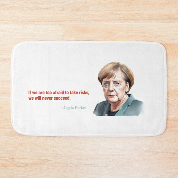 Item preview, Angela Merkel Inspired | If we are afraid to take risks designed and sold by Broskan.