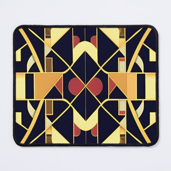 Item preview, Floral Black and Gold Gatsby Art Deco Inspired Patterns designed and sold by Tamas Das.