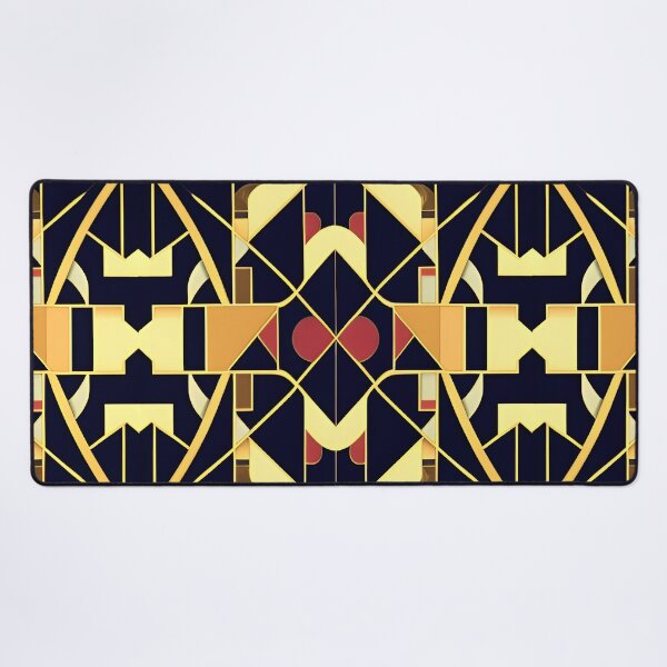 Item preview, Floral Black and Gold Gatsby Art Deco Inspired Patterns designed and sold by Tamas Das.