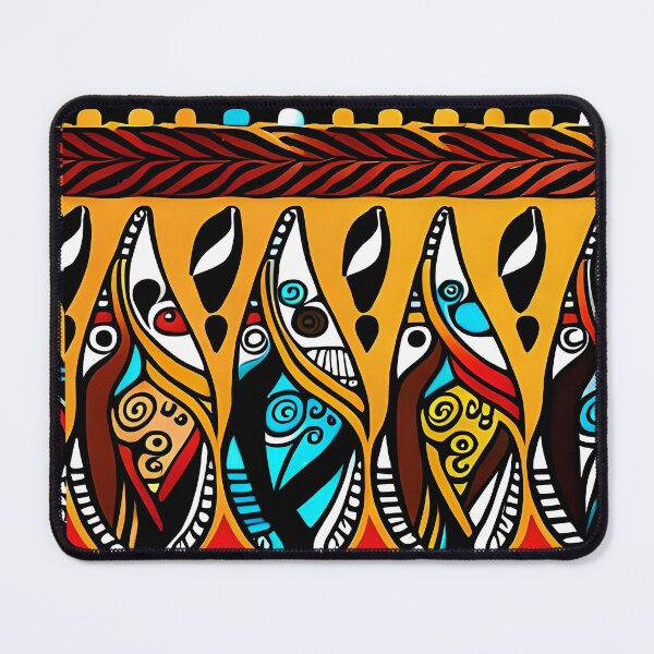 Item preview, African art Batik Print 20 designed and sold by Gaurav Garg.