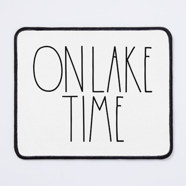 Item preview, On Lake Time Rae Dunn Inspired Farmhouse Decor designed and sold by FineElephant.