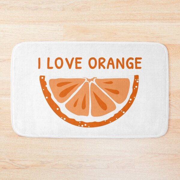 Item preview, I love Orange_Summer _Food_Cute_Citrus_Fruit designed and sold by Infinirish.