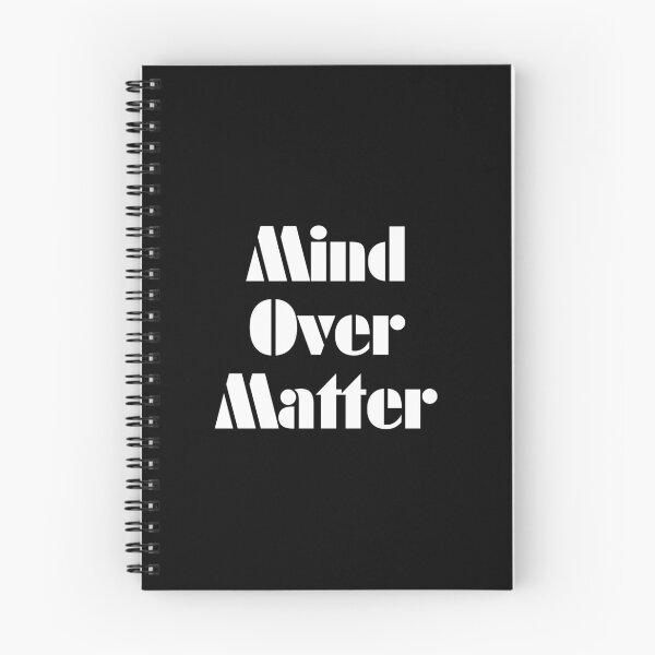 Item preview, Mind Over Matter gym motivation quotes  designed and sold by Sahil Randhawa.