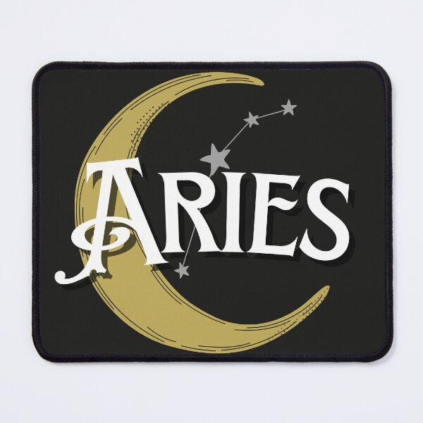 Item preview, Celestial moon in Aries design. designed and sold by CreativeStrand.