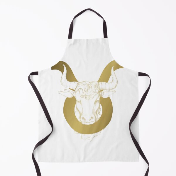 Item preview, Taurus zodiac sign illustration gold version designed and sold by JAG2B.