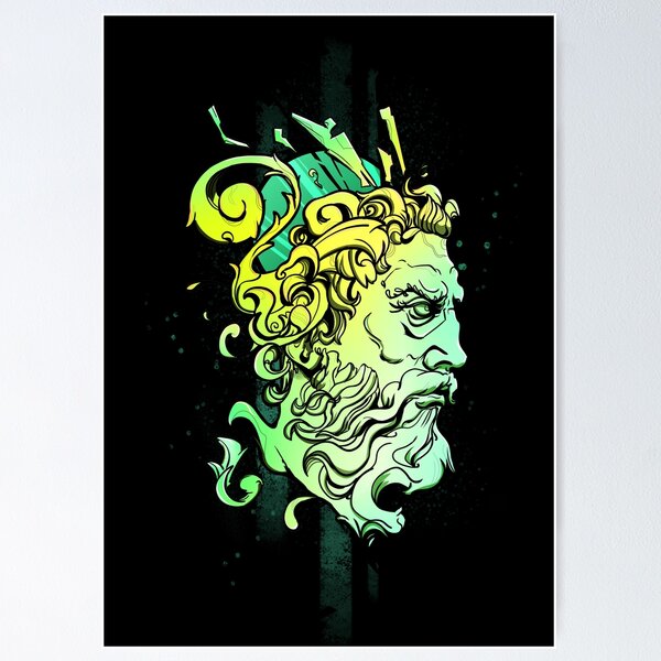 Item preview, Greek Statue Vaporwave Aesthetic designed and sold by PVSKI.