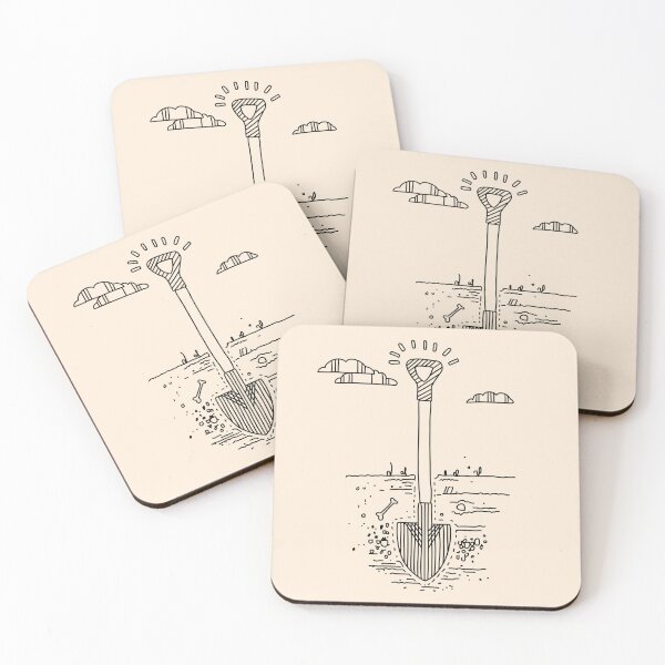 Item preview, Frightened Rabbit Please Plant This Book Shovel designed and sold by SentABear.