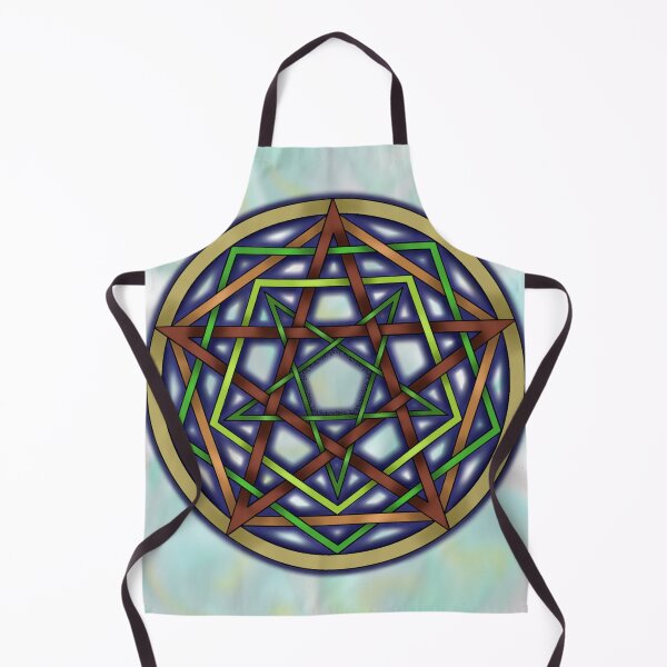 Item preview, Duality Pentaknot -Earth & Air designed and sold by A-Rickety-Ninja.
