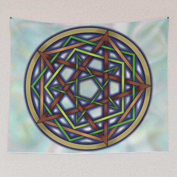 Item preview, Duality Pentaknot -Earth & Air designed and sold by A-Rickety-Ninja.