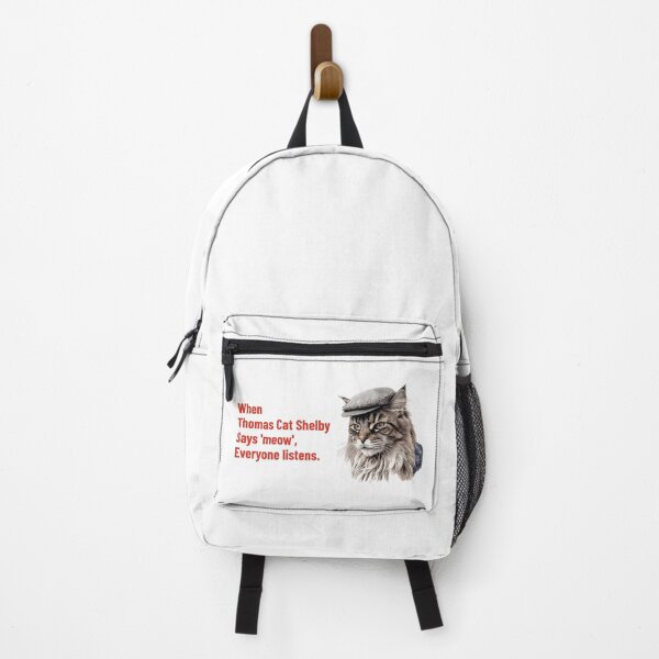 Item preview, When Thomas Cat Shelby Says "Meow" Everyone listens designed and sold by Broskan.