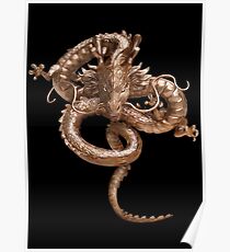 Gold Dragon Poster