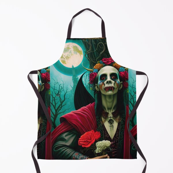 Item preview, Pale scary vampire with flowers designed and sold by MadinaFatt.
