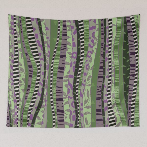 Item preview, Crazy stripes pattern by Maxine Gadd designed and sold by Maxine Gadd.