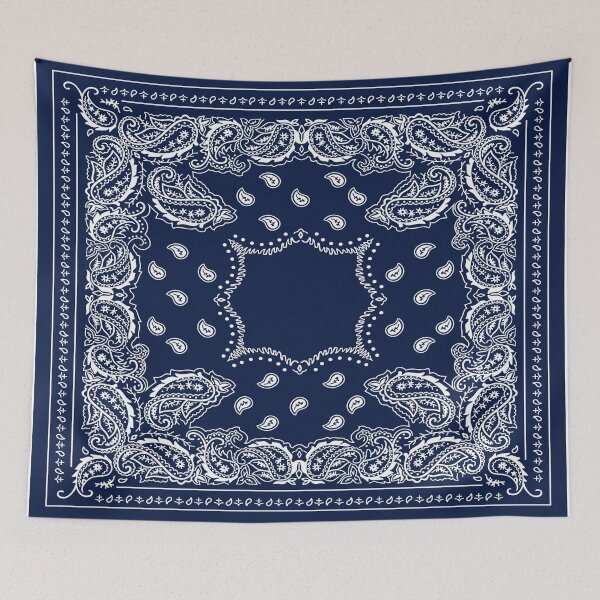 Aperçu de l'œuvre Bandana en bleu - 2 créée et vendue par rosemaryalbo.