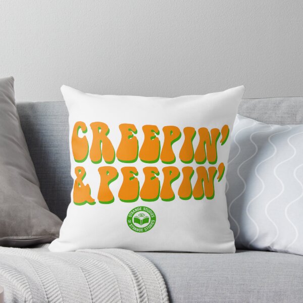 Item preview, Creepin' & Peepin' on White designed and sold by WitchHouseMedia.