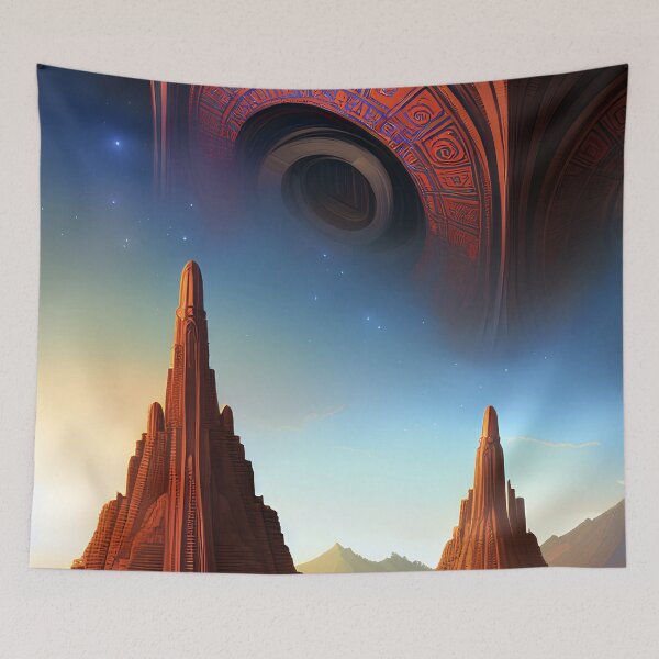 Item preview, Unveiling the Enigma: Landing on the Alien World designed and sold by Mitrodoros.
