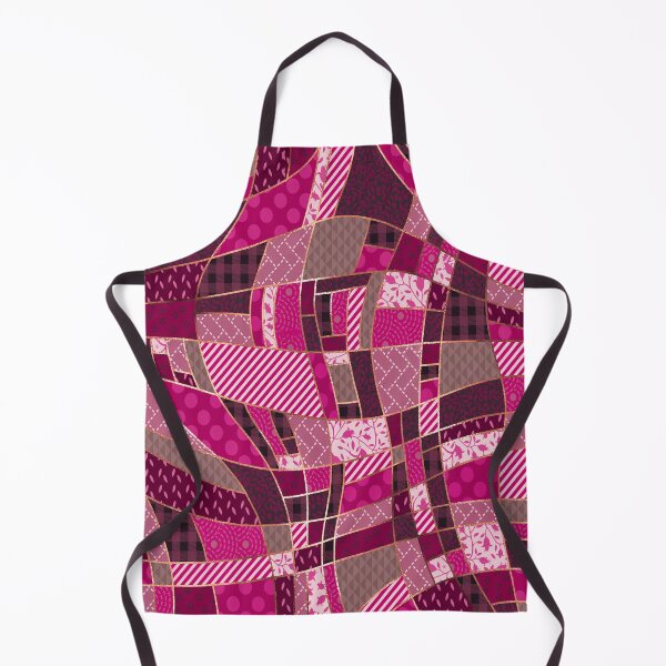 Item preview, Crazy pink patchwork design by Maxine Gadd  designed and sold by Maxine Gadd.