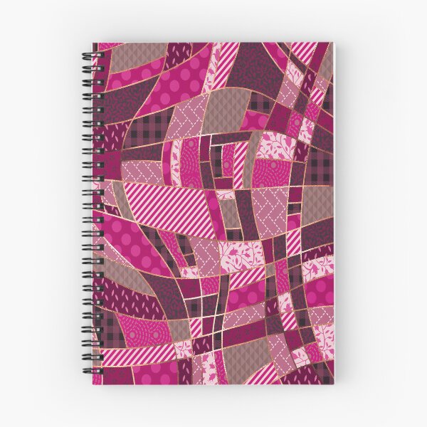 Item preview, Crazy pink patchwork design by Maxine Gadd  designed and sold by Maxine Gadd.