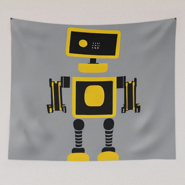 Item preview, Robot in the style of famous art. designed and sold by CRAFTER-MEDIA.
