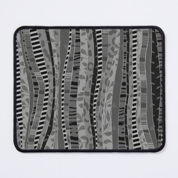 Item preview, Grey crazy stripes by Maxine Gadd  designed and sold by Maxine Gadd.