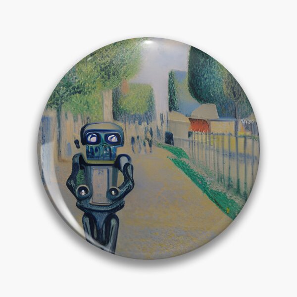 Artikelvorschau, Roboter im Stil berühmter Kunst. entworfen und verkauft von CRAFTER-MEDIA.