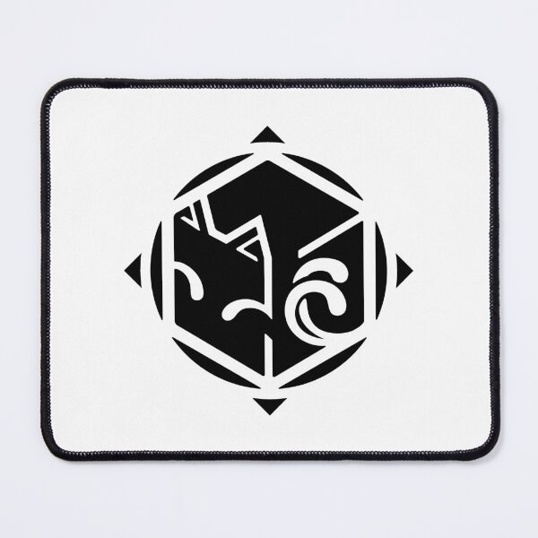 Item preview, Kirara Constellation logo in black Genshin Impact designed and sold by damomonkey.