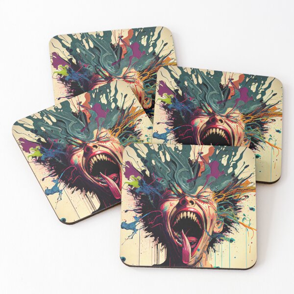 Item preview, Screaming Heads in an Abstract Distortion designed and sold by Piotrek0001.