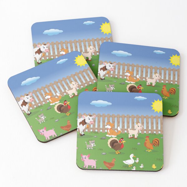 Item preview, Domestic Animals Cartoon Illustration  designed and sold by adamtepl.