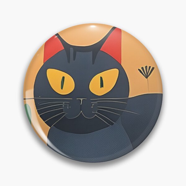 Item preview, Atomic Mid century cat - Retro Cat-Mid Century Modern Art  designed and sold by Tamas Das.