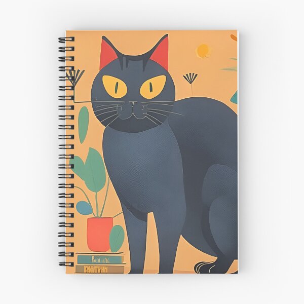 Item preview, Atomic Mid century cat - Retro Cat-Mid Century Modern Art  designed and sold by Tamas Das.