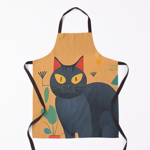 Item preview, Atomic Mid century cat - Retro Cat-Mid Century Modern Art designed and sold by Tamas Das.