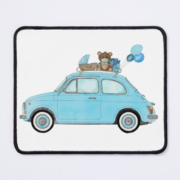 Item preview, Fiat 500 Blue Baby Boy designed and sold by portosabbia.