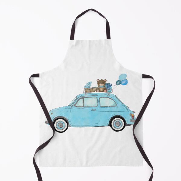 Item preview, Fiat 500 Blue Baby Boy designed and sold by portosabbia.