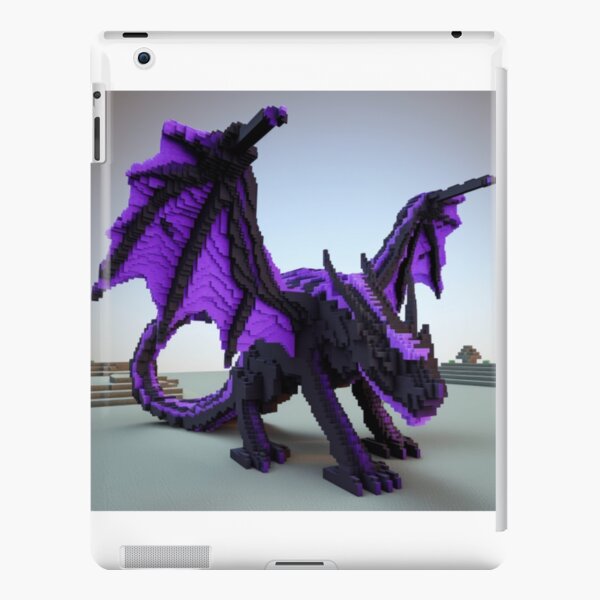 Minecraft Epic Enderdragon Battle Art  iPad Case & Skin for Sale