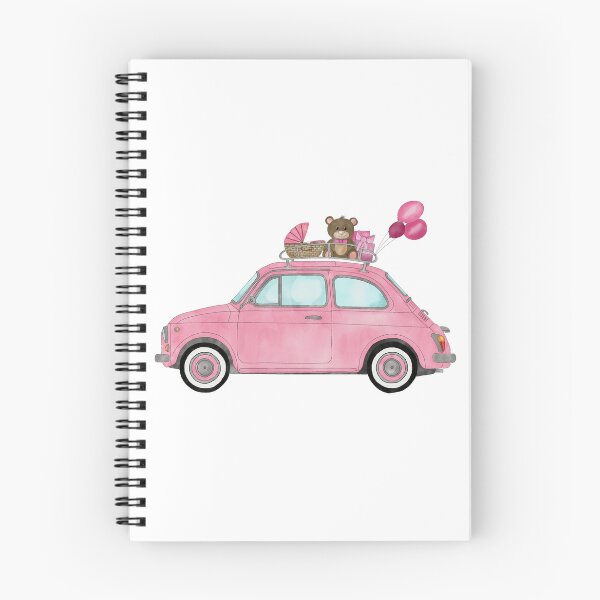 Item preview, Fiat 500 Pink Baby Girl designed and sold by portosabbia.