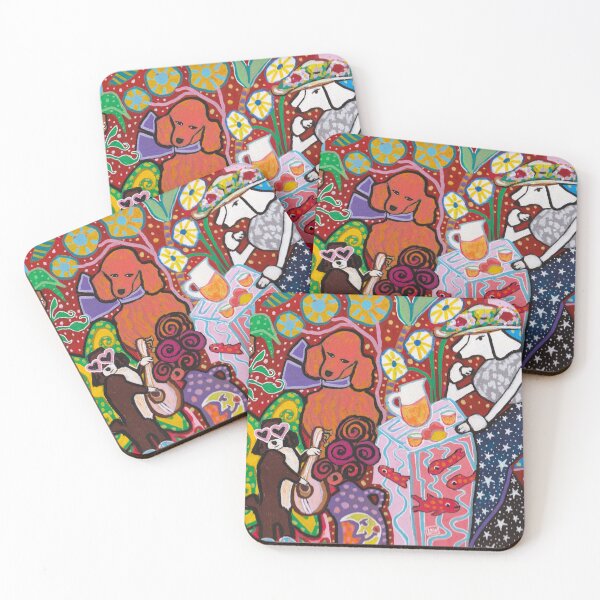 Item preview, MATISSE POODLE PARTY designed and sold by Magicpoodleland.