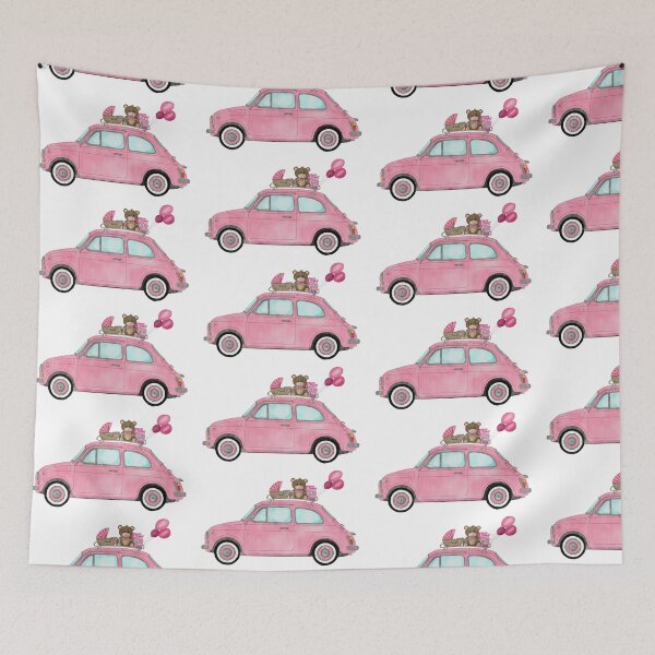 Item preview, Fiat 500 Pink Baby Girl designed and sold by portosabbia.