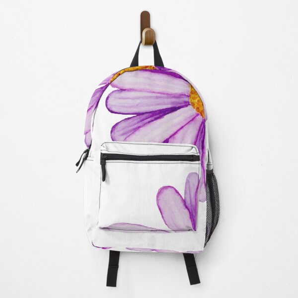 Item preview, Purple daisy flower, flower watercolor. designed and sold by KanyaluckArtist.