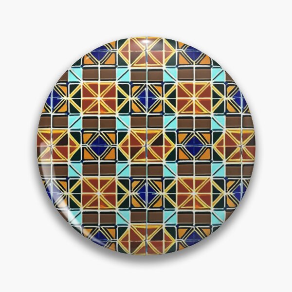 Item preview, Retro Tile Pattern Colorful designed and sold by RetroTile.
