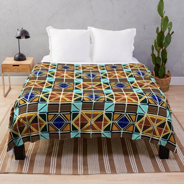 Item preview, Retro Tile Pattern Colorful designed and sold by RetroTile.