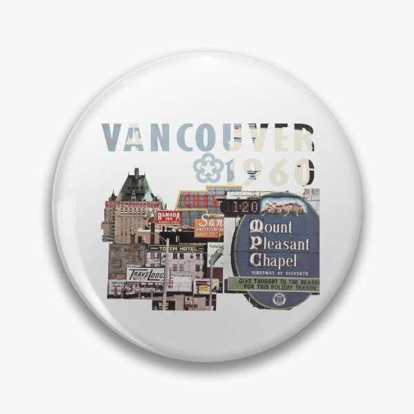 Item preview, Vintage Retro Vancouver City 1960 W designed and sold by DaDaDzindy.
