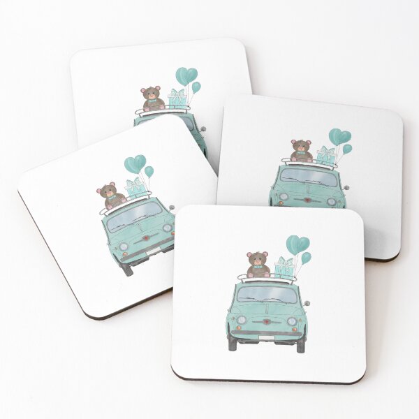 Item preview, Fiat 500 Blue Baby Boy designed and sold by portosabbia.