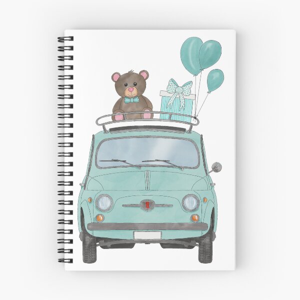 Item preview, Fiat 500 Blue Baby Boy designed and sold by portosabbia.