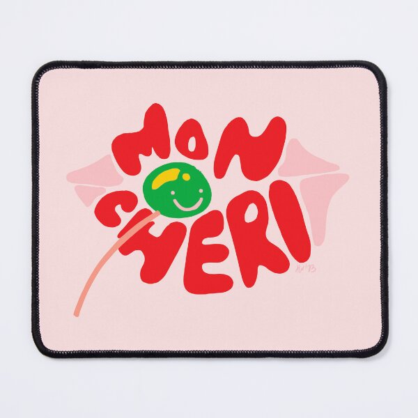 Item preview, Oh oui Mon Chéri, red designed and sold by aniazwaradesign.