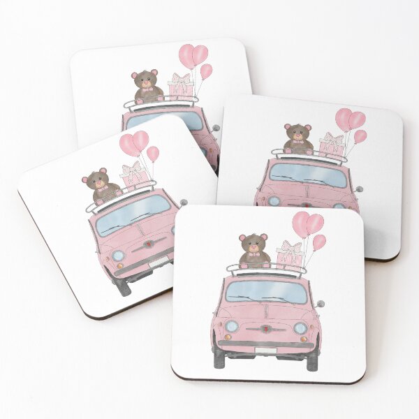 Item preview, Fiat 500 Pink Baby Girl  designed and sold by portosabbia.