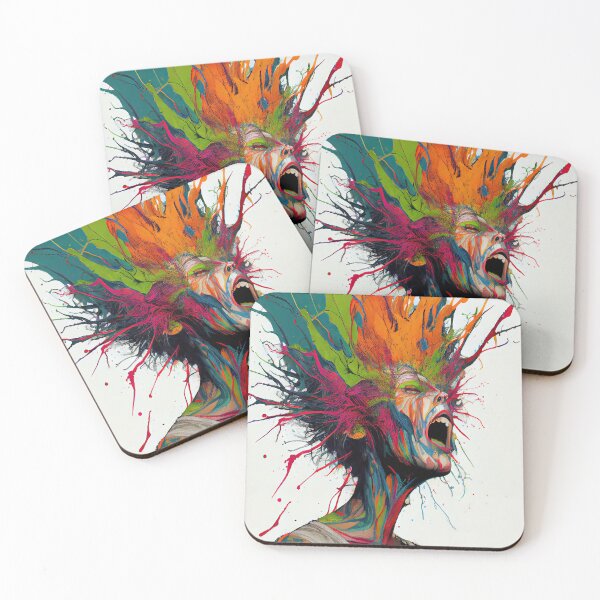 Item preview, Screaming Heads in an Abstract Distortion designed and sold by Piotrek0001.