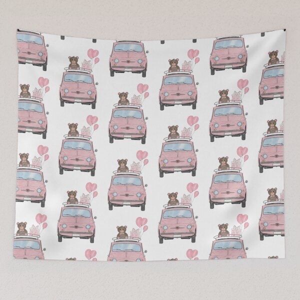 Item preview, Fiat 500 Pink Baby Girl  designed and sold by portosabbia.