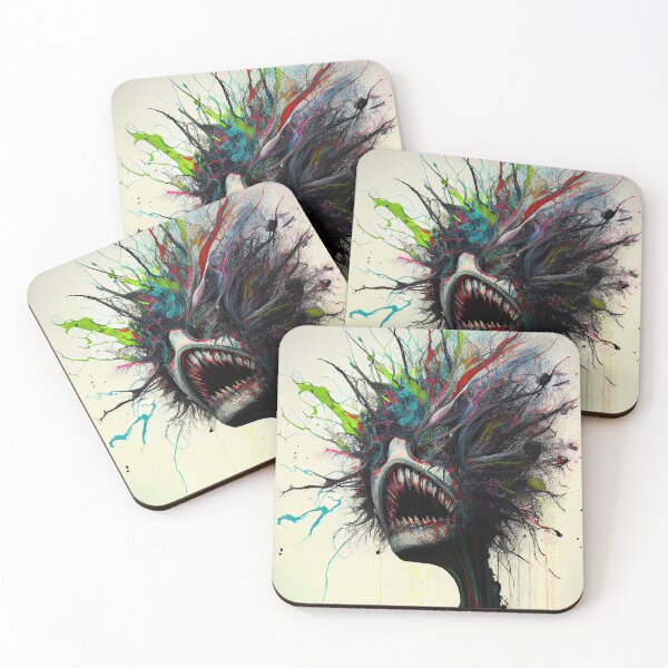 Item preview, Screaming Heads in an Abstract Distortion designed and sold by Piotrek0001.
