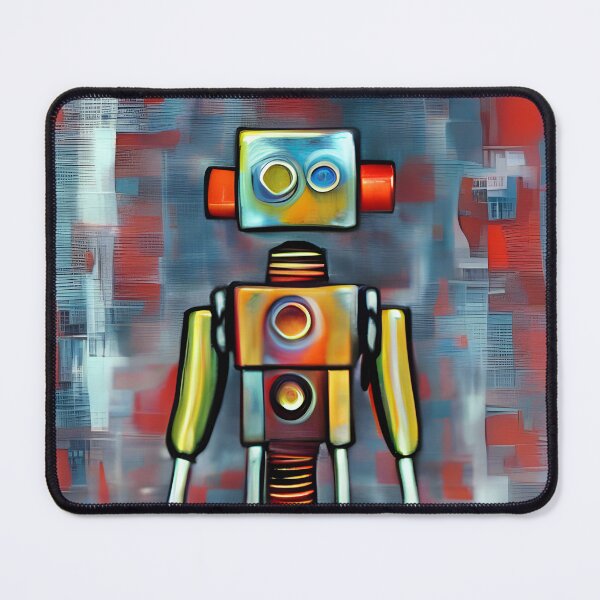 Item preview, Robot in the style of famous art. designed and sold by CRAFTER-MEDIA.