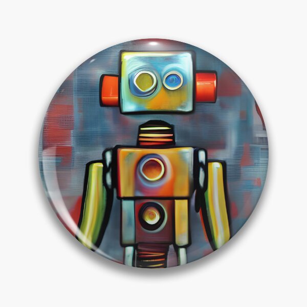 Item preview, Robot in the style of famous art. designed and sold by CRAFTER-MEDIA.